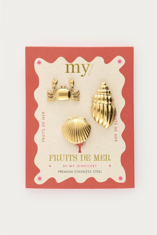 Fruits de Mer broche set | My Jewellery