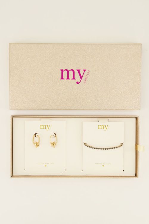 Giftbox ster & strass set | My Jewellery