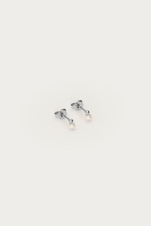 Glass pearl studs | My Jewellery