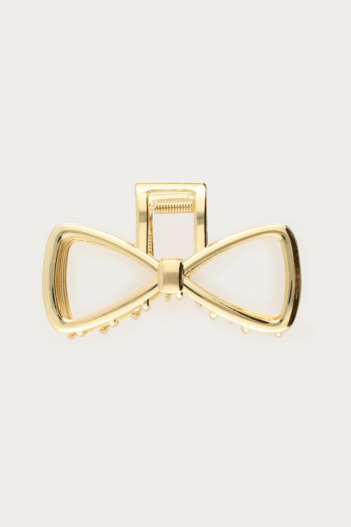 Golden bow hair clip | My Jewellery