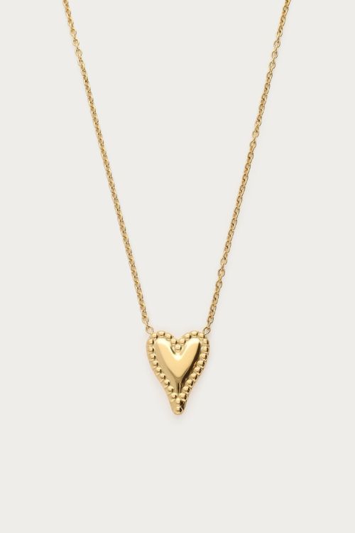 Gold necklace with heart | My Jewellery