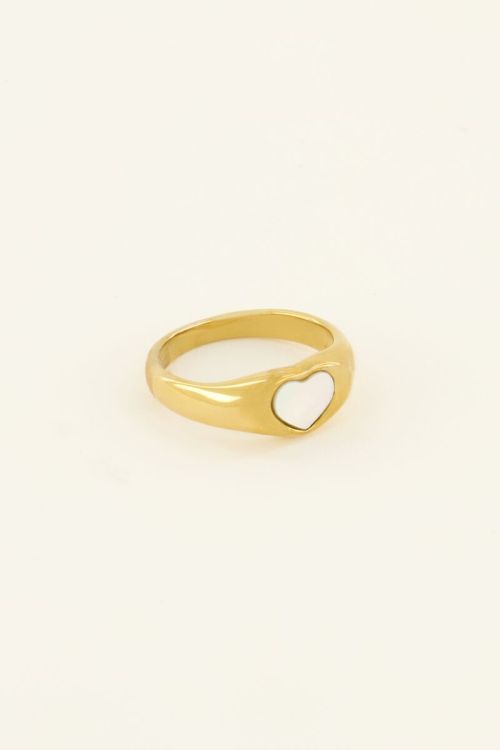 Ring with golden hearts | My Jewellery