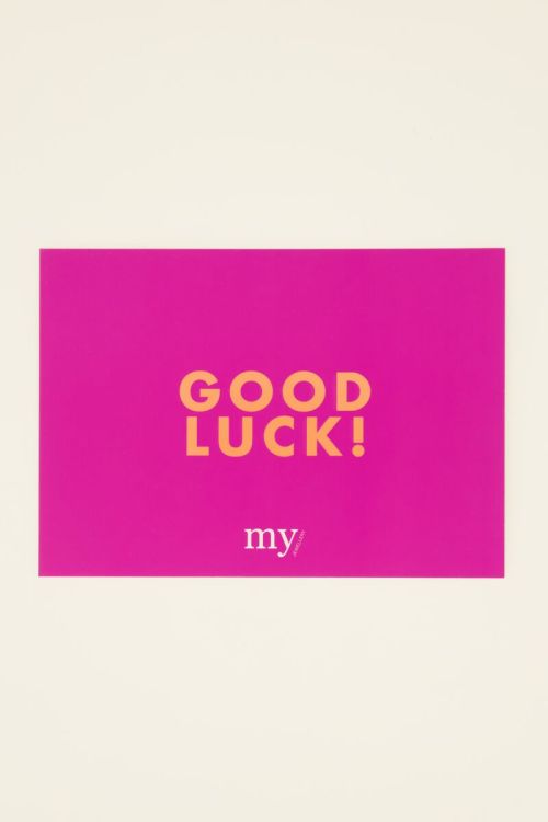 Good luck card | My Jewellery