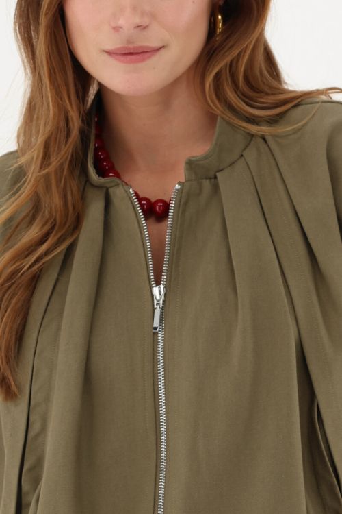 Green gilet in balloon look | My Jewellery