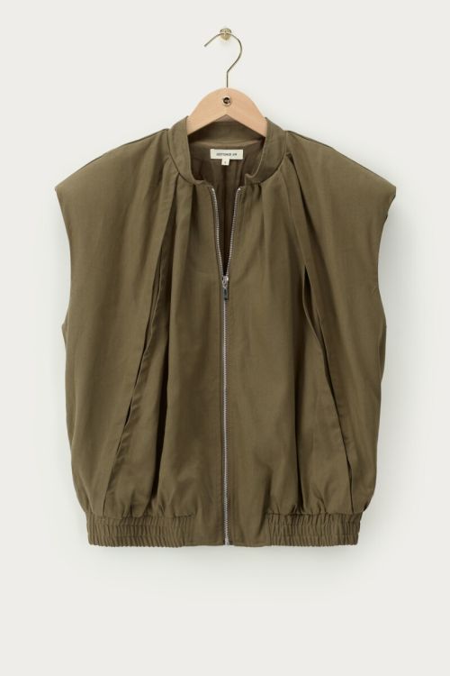 Green gilet in balloon look | My Jewellery