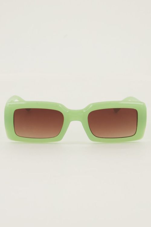 Green rectangular sunglasses | My Jewellery