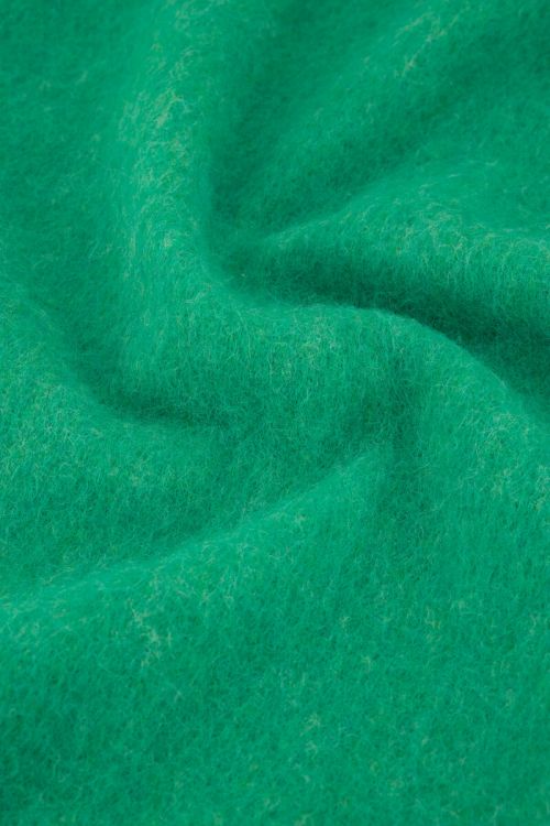 Green scarf with fringing | My Jewellery