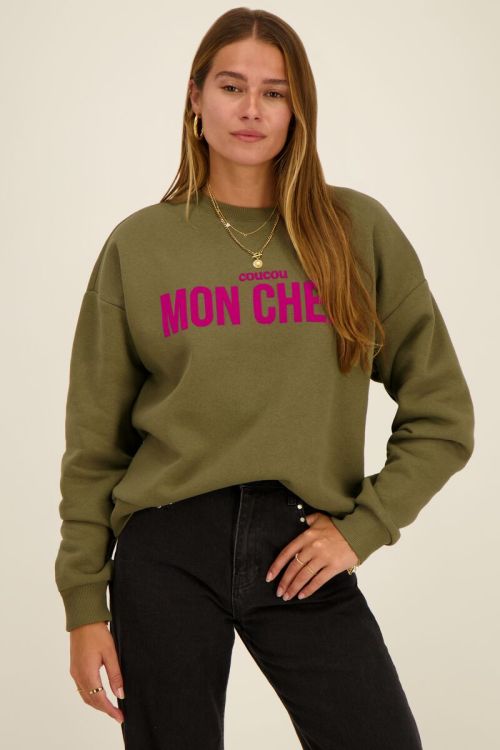 Green sweater Mon chéri | My Jewellery