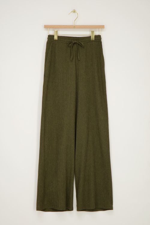 Pantalon vert large 