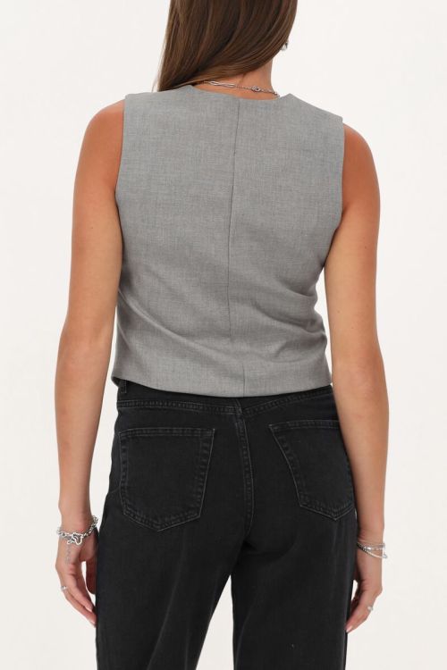Grey vest with bows | My Jewellery