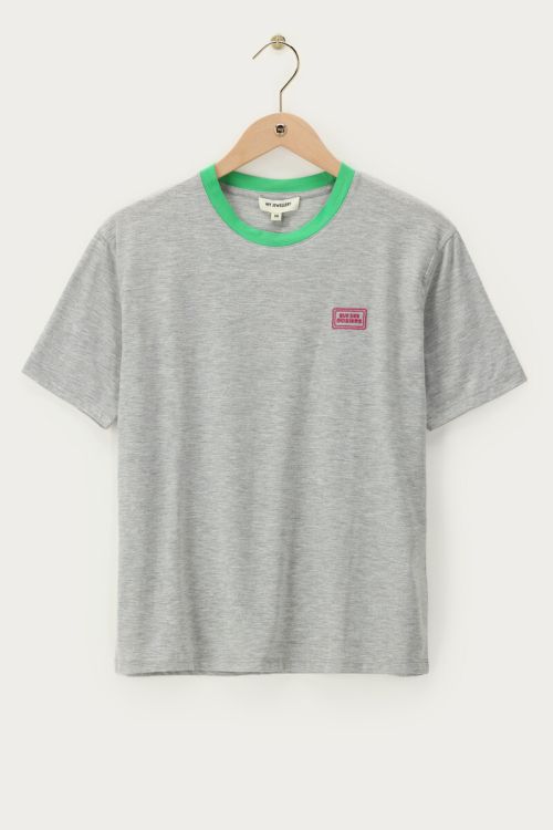 Gray T-shirt "Rue des rossiers" | My Jewellery
