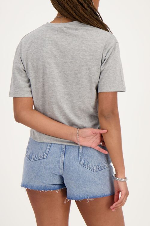 Grey t-shirt with glitter rue st. honoré | My Jewellery