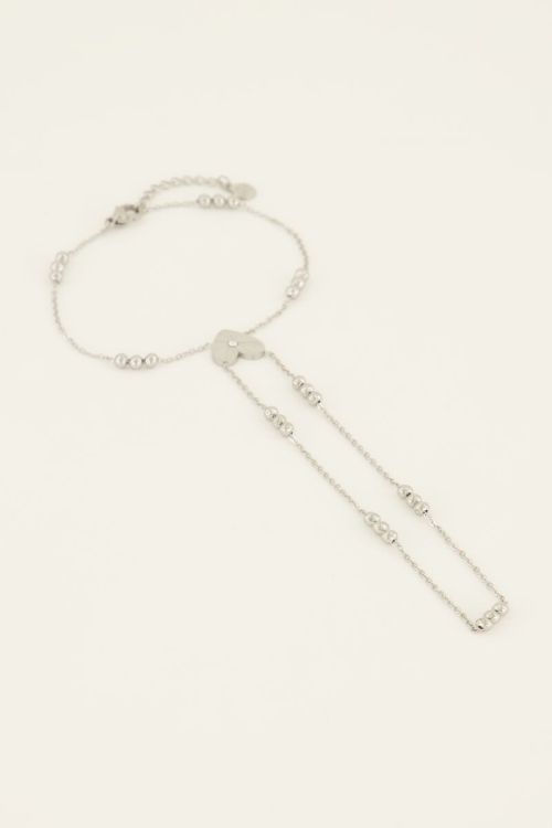 Bracelet with heart and strass | My Jewellery 
