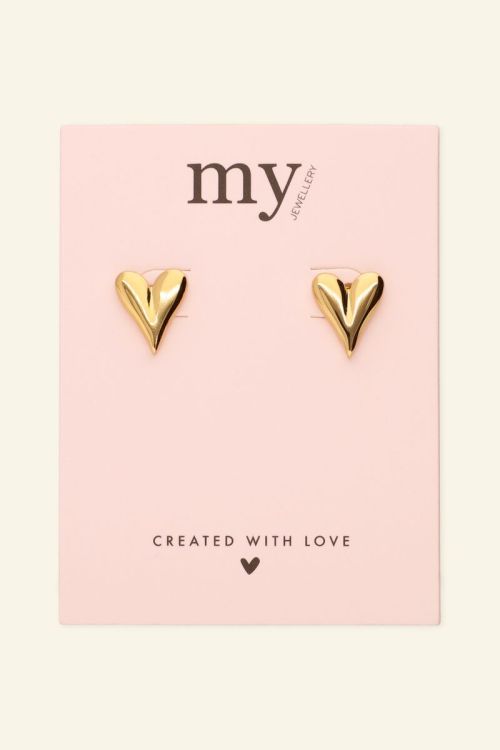 Heart studs | My Jewellery