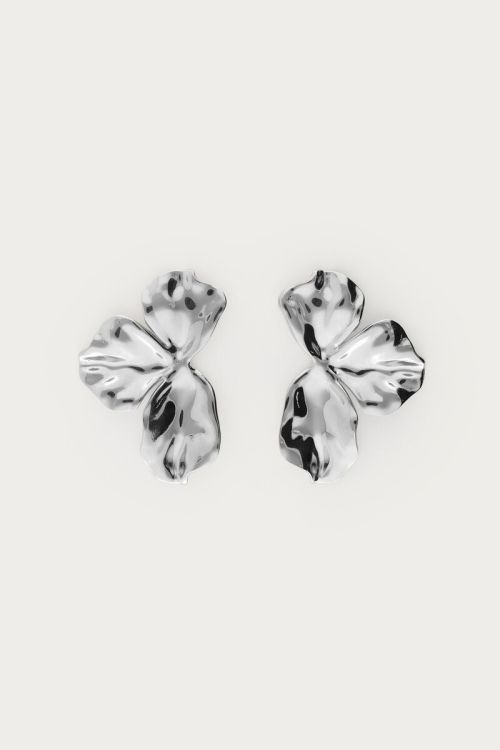 Iconic drop earrings half flower | My Jewellery