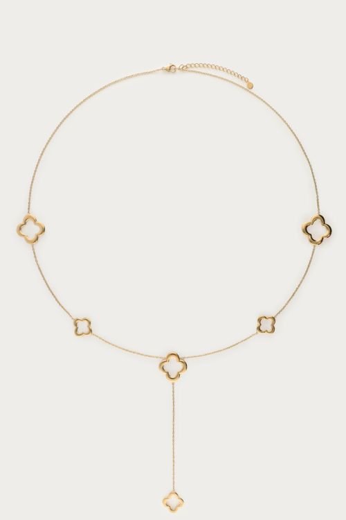 Iconic long necklace with clovers | My Jewellery