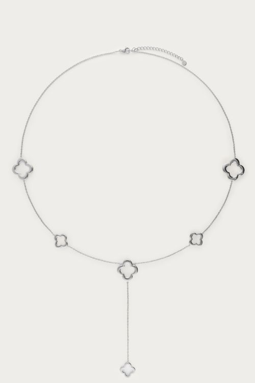 Iconic long necklace with clovers | My Jewellery