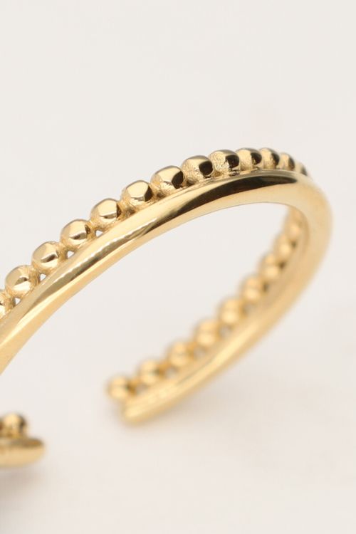 Iconic narrow ring with beads | My Jewellery
