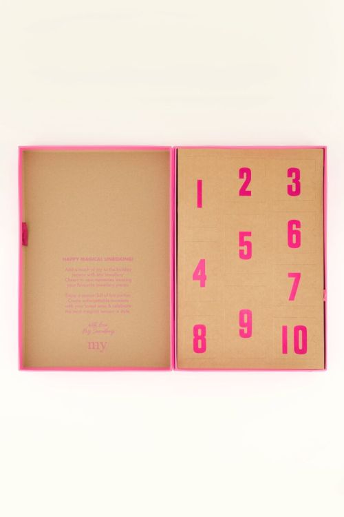 Mini-Deluxe-Adventskalender mit 10-Türchen 