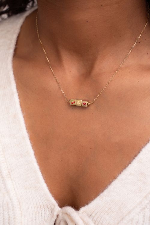 Necklace cubes "New York" | My Jewellery