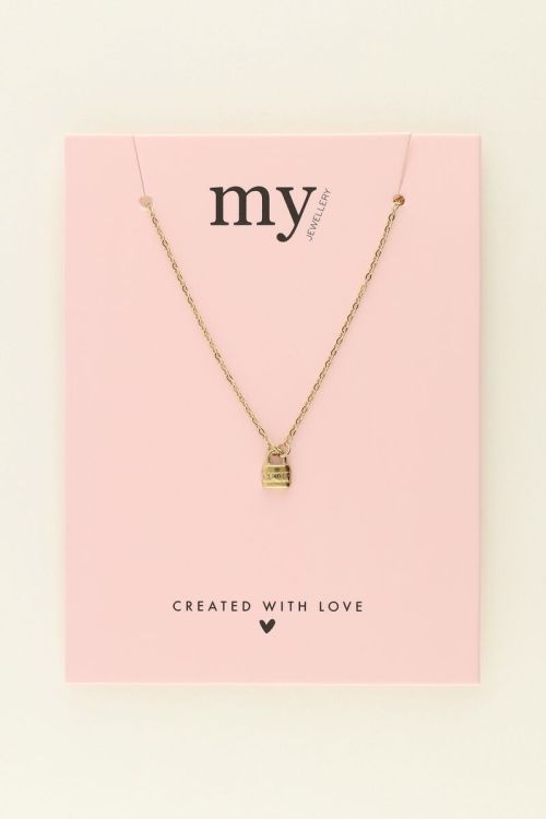 Necklace with lock | My Jewellery