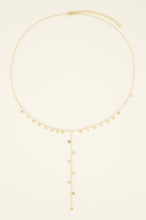 Necklace with star pendants