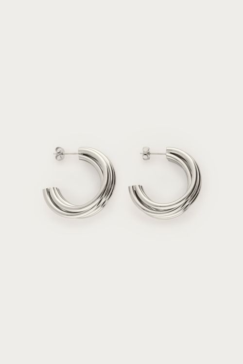 Earrings with multi rows large | My Jewellery
