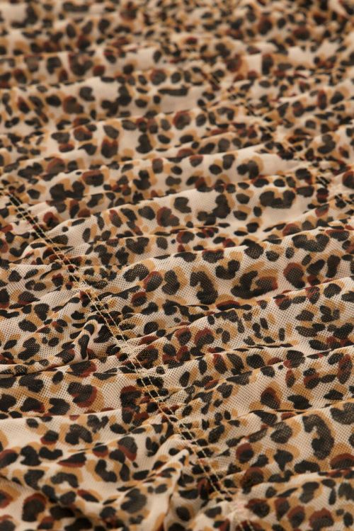 Mesh top online leopard