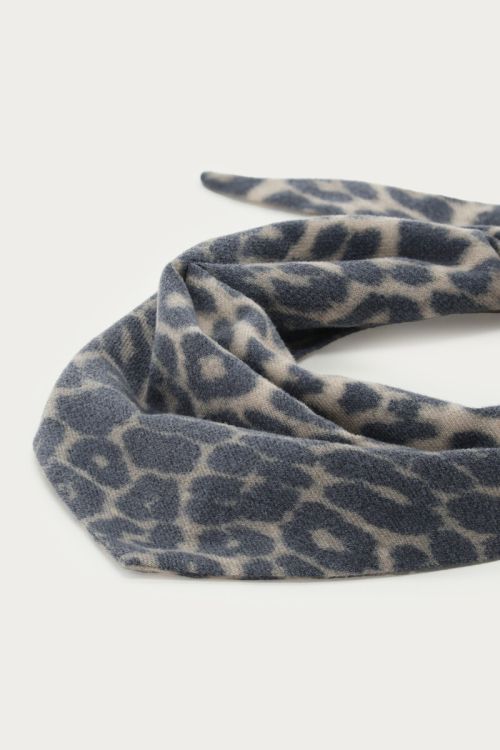 Leopard print triangle scarf | My Jewellery