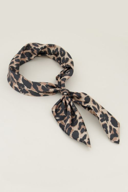 Leopard scarf satin look | My Jewellery