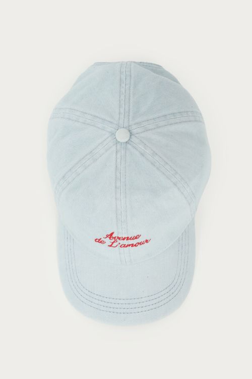 Light blue cap "Avenue de L'amour" | My Jewellery