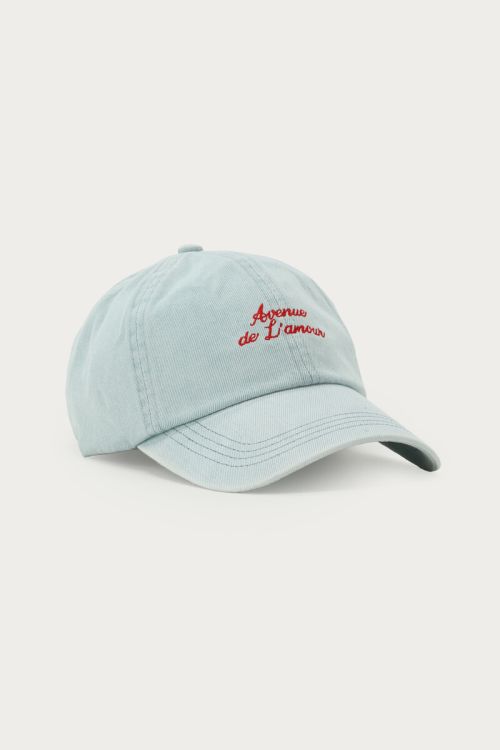 Light blue cap "Avenue de L'amour" | My Jewellery