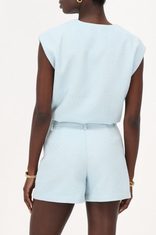 Light blue shorts with tweed | My Jewellery