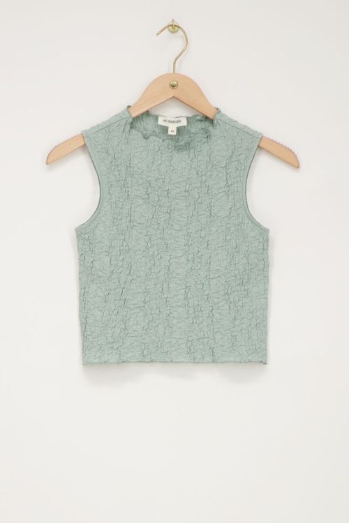 Light blue sleeveless top bubble | My Jewellery