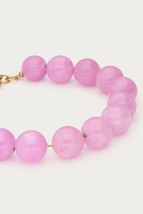Light pink bracelet with beads | My Jewellery