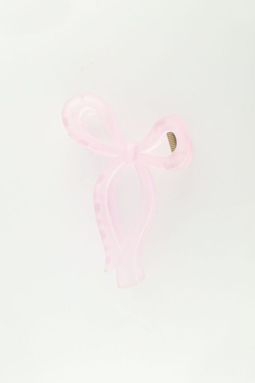 Light pink claw clip bow | My Jewellery