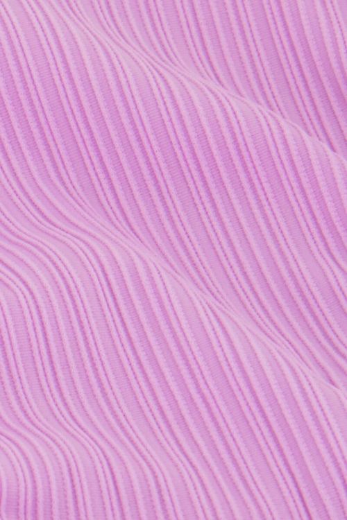 Lilac bikini top triangle with double strap and rib | My Jewellery