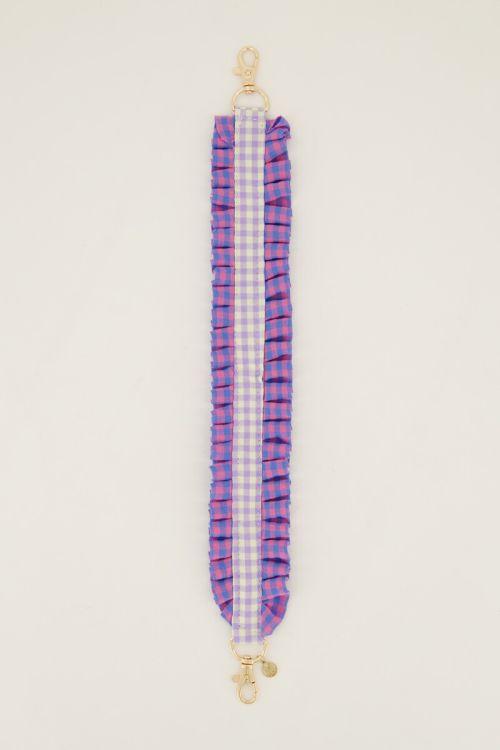 Purple phone cord with diamond | My Jewellery