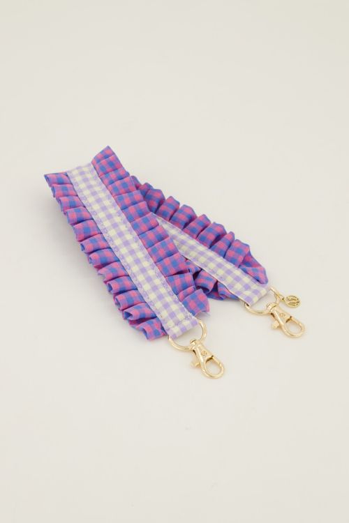 Purple phone cord with diamond | My Jewellery