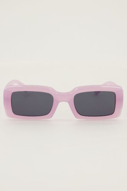 Lilac straight sunglasses
