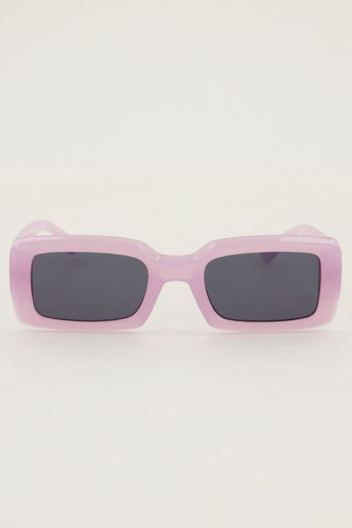 Lilac rectangular sunglasses | My Jewellery