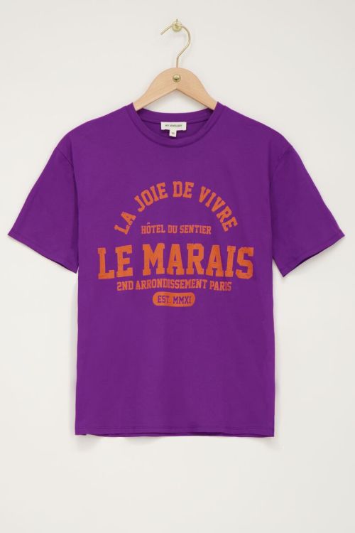 Lilac T-shirt le marais | My Jewellery