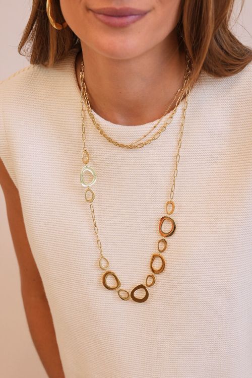 Long link chain with open oval shapes | My Jewellery