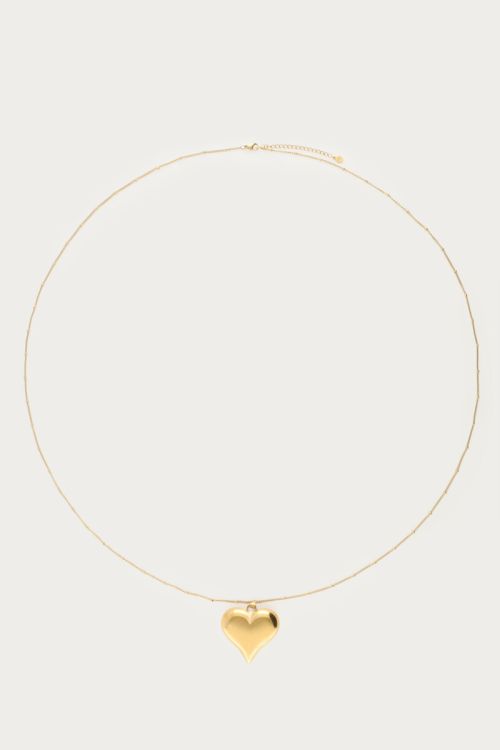 Long necklace with chubby heart | My Jewellery