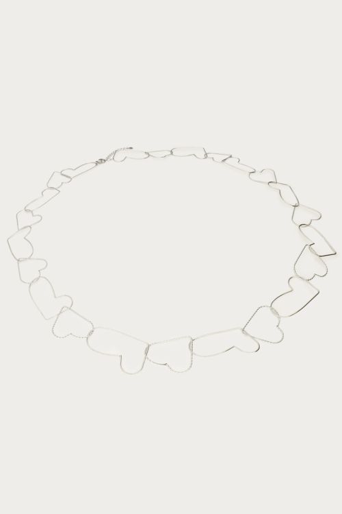 Long necklace with heart links | My Jewellery