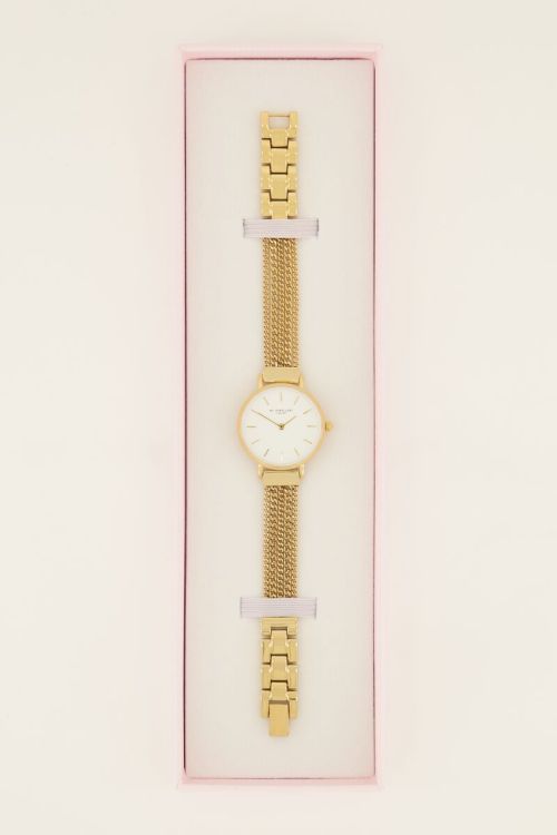 Horloge met losse schakelkettingen My Jewellery