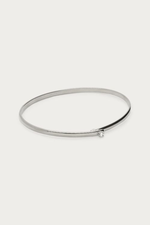 Love bangle with mini rhinestone | My Jewellery