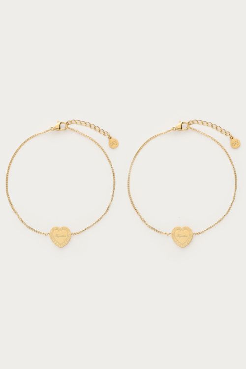 Love bracelet set Forever together