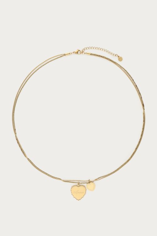  Love double necklace with hearts | My Jewellery