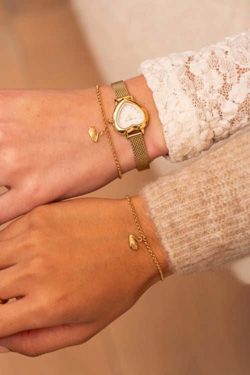 Love Forever Connected Armband Set mit Schwänen